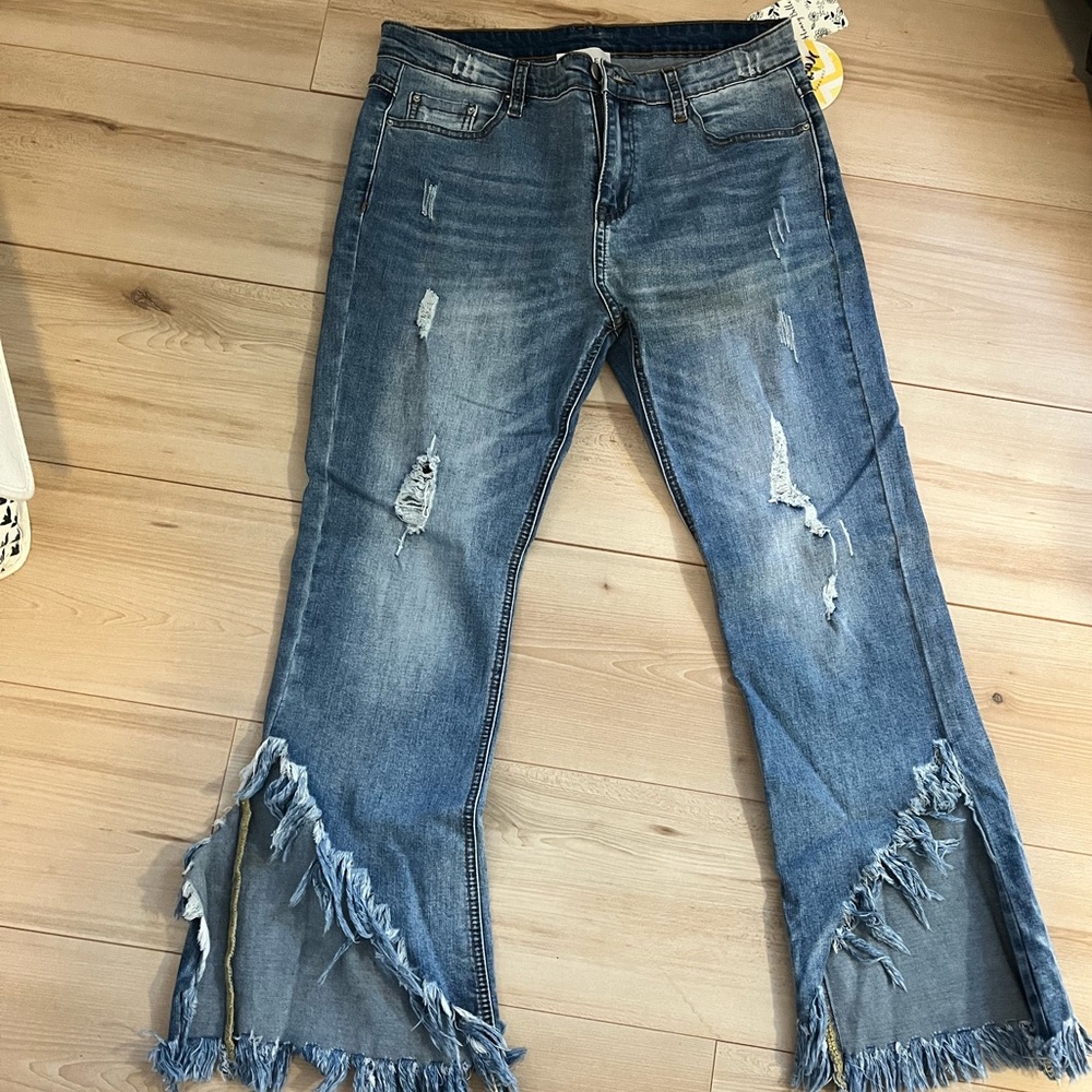 Brand new Hayden jeans with flare bottom.